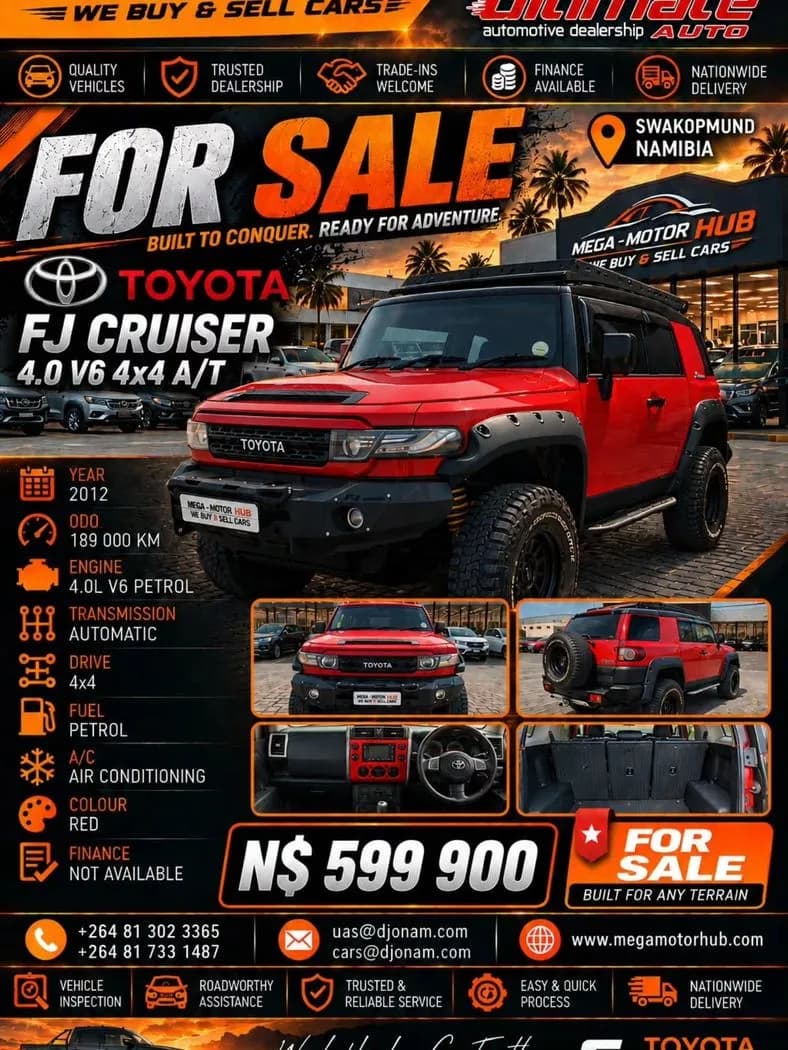 2012 Toyota FJ CRUISER 4.0 V6 4X4 A/T